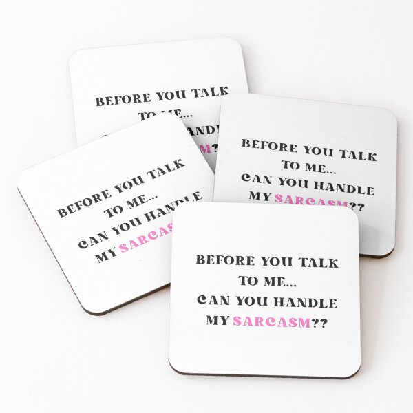 Item preview, can you handle my sarcasm? designed and sold by DesignbyMorena.