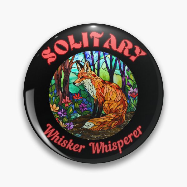 Item preview, Solitary Whisker Whisperer. retro fox designed and sold by FoxVibes.