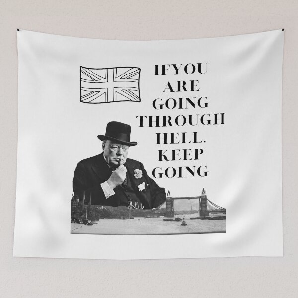 Item preview, If You Are Going Through Hell, Keep Going designed and sold by Wis-Epoch.