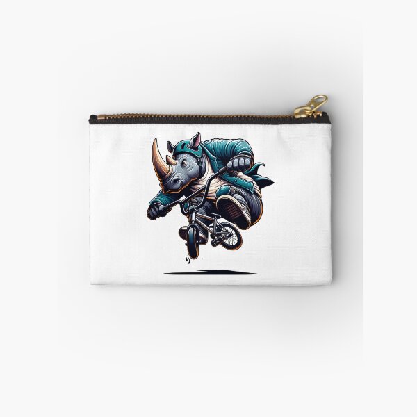 Item preview, Rhinoceros on Bicycle BMX Rhinoceros on Bike designed and sold by Bomba Visual.