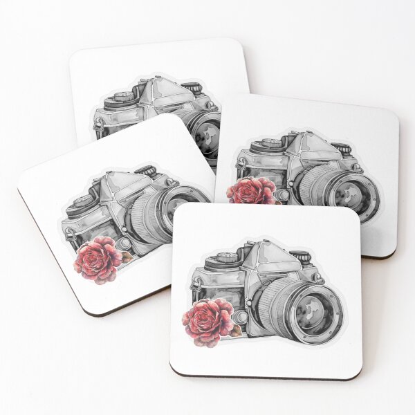 Item preview, 5 Floral Camera Design- Photography Lovers e. designed and sold by LoftyLoamBloom.