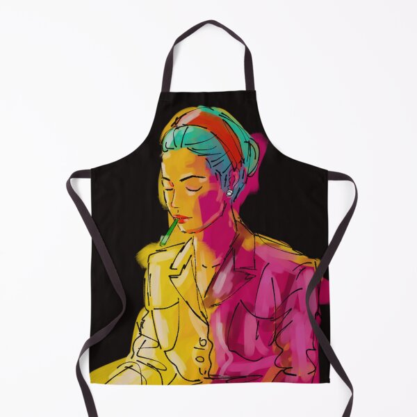 Item preview, Simone de Beauvoir black background designed and sold by KennyLucky.