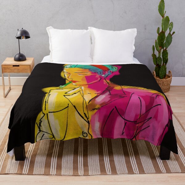 Item preview, Simone de Beauvoir black background designed and sold by KennyLucky.