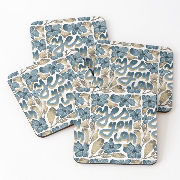Item preview, Beautiful blue blossoms print designed and sold by pinkyfish1010.