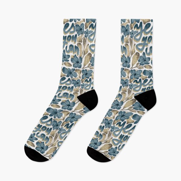 Item preview, Beautiful blue blossoms print designed and sold by pinkyfish1010.