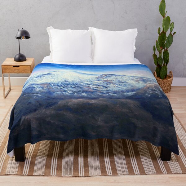 Item preview, Impressionist oil volcano painting designed and sold by LauraJacome.