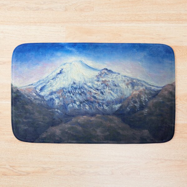 Item preview, Impressionist oil volcano painting designed and sold by LauraJacome.