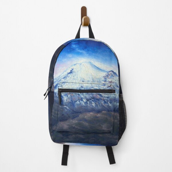 Item preview, Impressionist oil volcano painting designed and sold by LauraJacome.