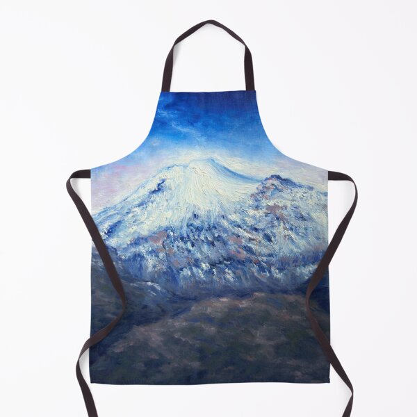 Item preview, Impressionist oil volcano painting designed and sold by LauraJacome.