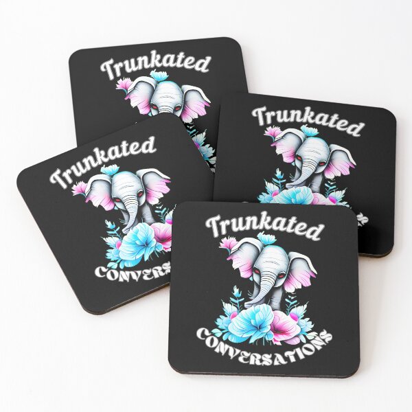 Item preview, Trunkated Conversations designed and sold by ElephantVibes.
