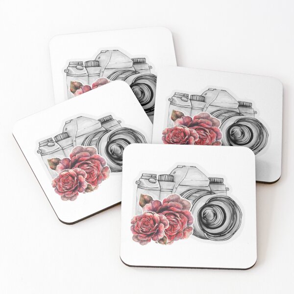 Item preview, 7 Floral Camera Design- Photography Lovers c. designed and sold by LoftyLoamBloom.