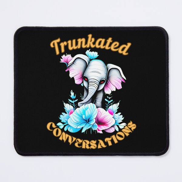Item preview, Trunkated Conversations. funny elephant designed and sold by ElephantVibes.