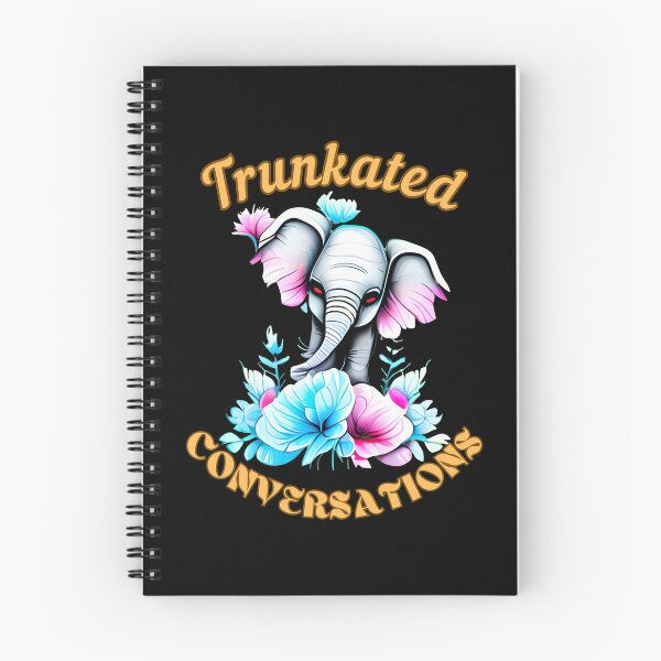 Item preview, Trunkated Conversations. funny elephant designed and sold by ElephantVibes.