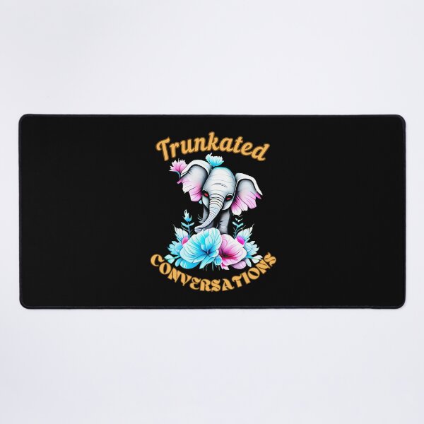 Item preview, Trunkated Conversations. funny elephant designed and sold by ElephantVibes.