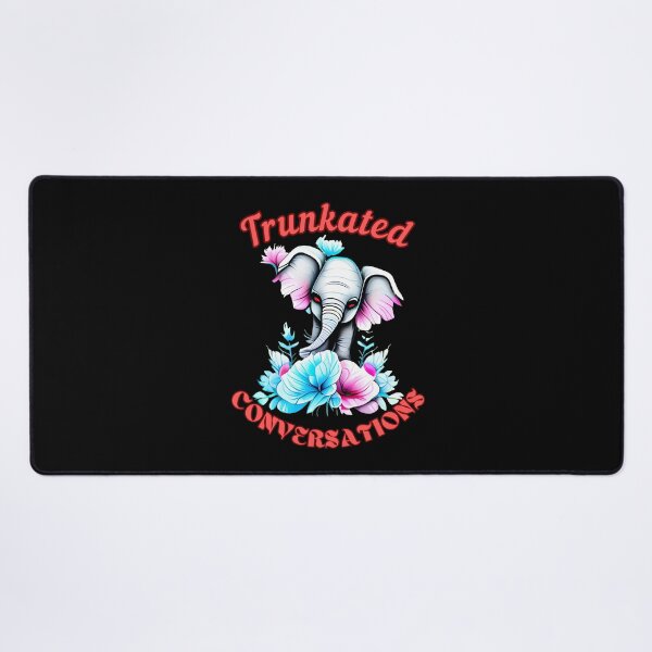 Item preview, Trunkated Conversations. elephant head designed and sold by ElephantVibes.