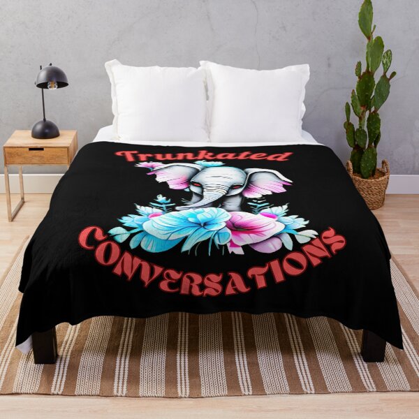 Item preview, Trunkated Conversations. elephant head designed and sold by ElephantVibes.