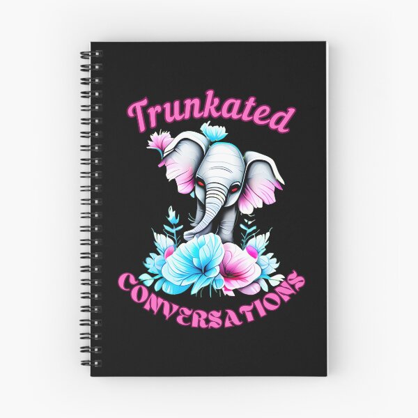 Item preview, Trunkated Conversations. elephant face designed and sold by ElephantVibes.