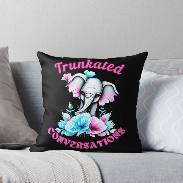 Item preview, Trunkated Conversations. elephant face designed and sold by ElephantVibes.