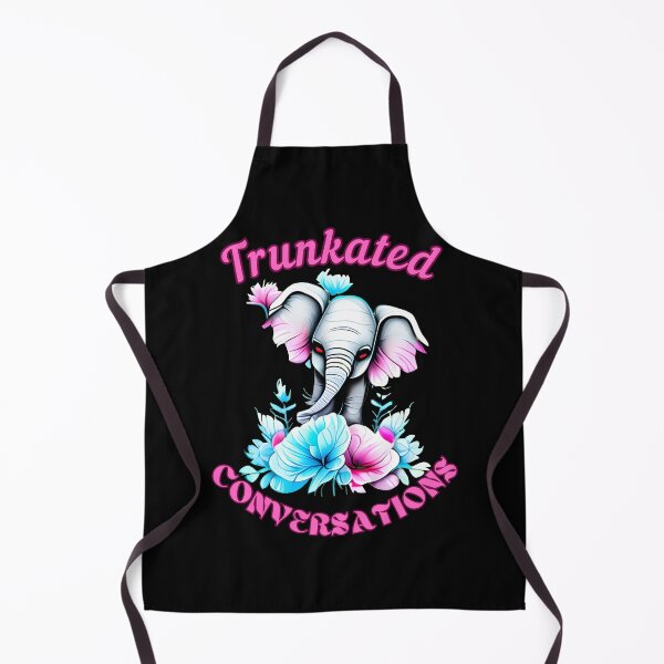 Item preview, Trunkated Conversations. elephant face designed and sold by ElephantVibes.