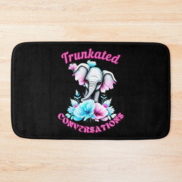 Item preview, Trunkated Conversations. elephant face designed and sold by ElephantVibes.