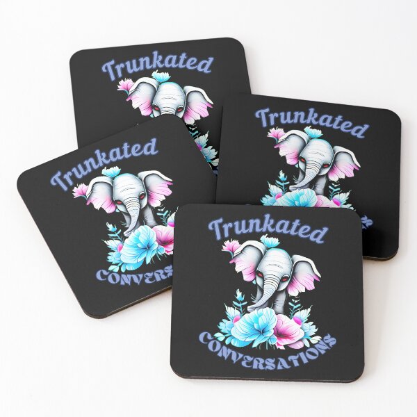 Item preview, Trunkated Conversations. surreal elephant designed and sold by ElephantVibes.