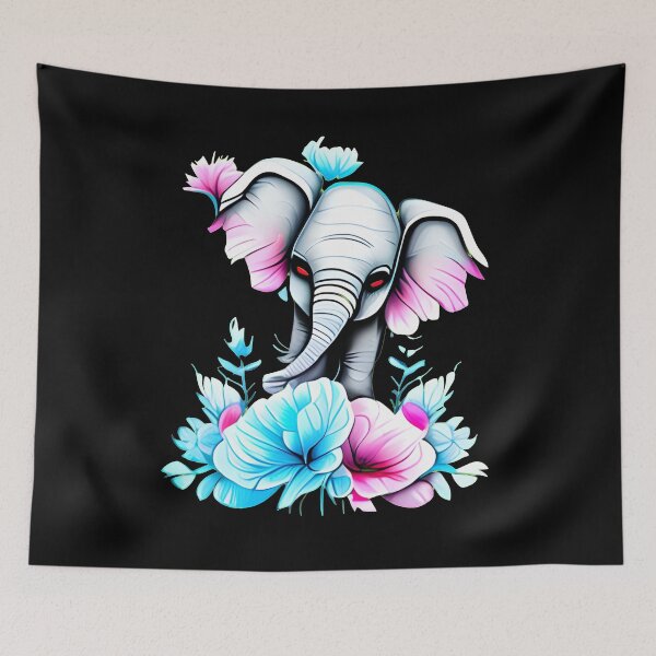 Item preview, Whimsical Elephant designed and sold by ElephantVibes.
