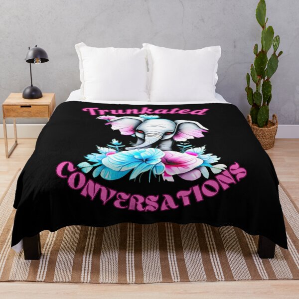 Item preview, Trunkated Conversations. elephant face designed and sold by ElephantVibes.