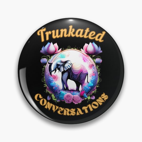 Item preview, Trunkated Conversations. adorable elephant designed and sold by ElephantVibes.
