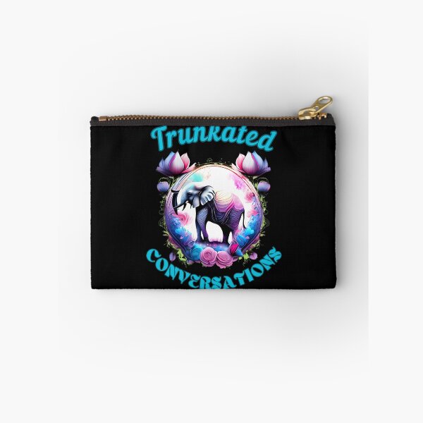 Item preview, Trunkated Conversations. happy elephant designed and sold by ElephantVibes.