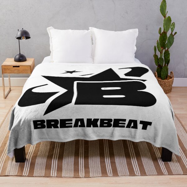 Item preview, BREAKBEAT  - B Is For Breaks (Black)  designed and sold by Discothreadz.