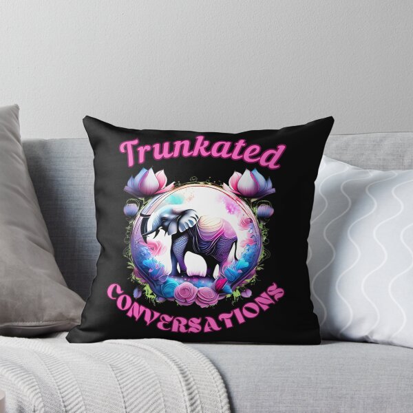 Item preview, Trunkated Conversations. elephant quote designed and sold by ElephantVibes.