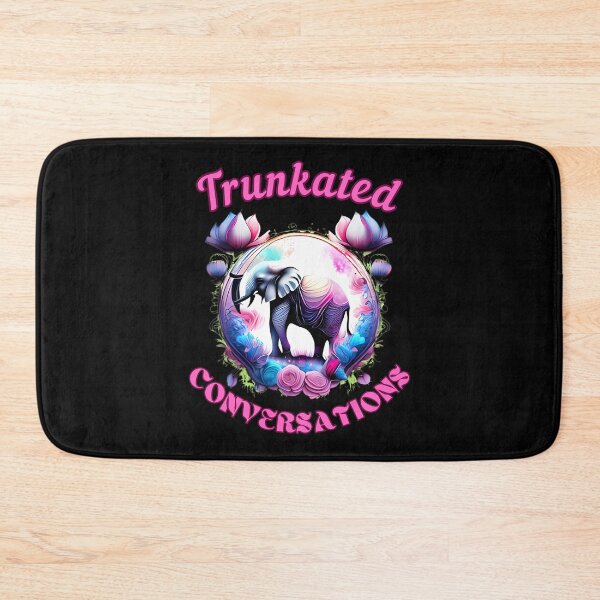 Item preview, Trunkated Conversations. elephant quote designed and sold by ElephantVibes.