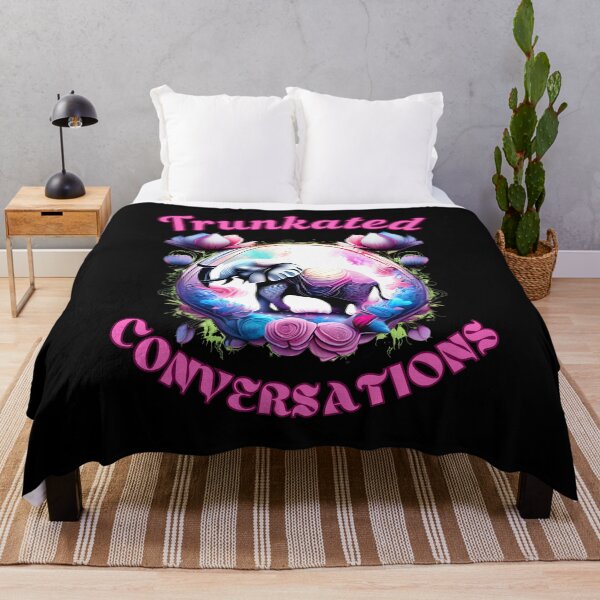 Item preview, Trunkated Conversations. elephant quote designed and sold by ElephantVibes.