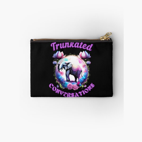 Item preview, Trunkated Conversations elephant quote designed and sold by ElephantVibes.