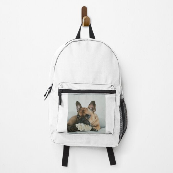 Item preview, French Bulldog Busy Eating designed and sold by VanGaldo.