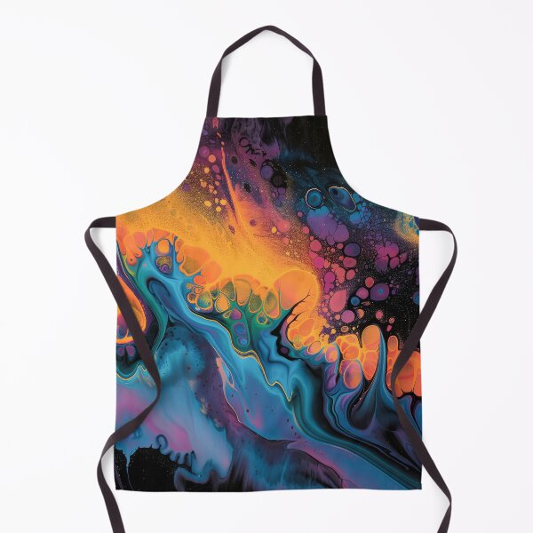 Aperçu de l'œuvre Fluid Psychedelic Art créée et vendue par AM-Fine-Designs.