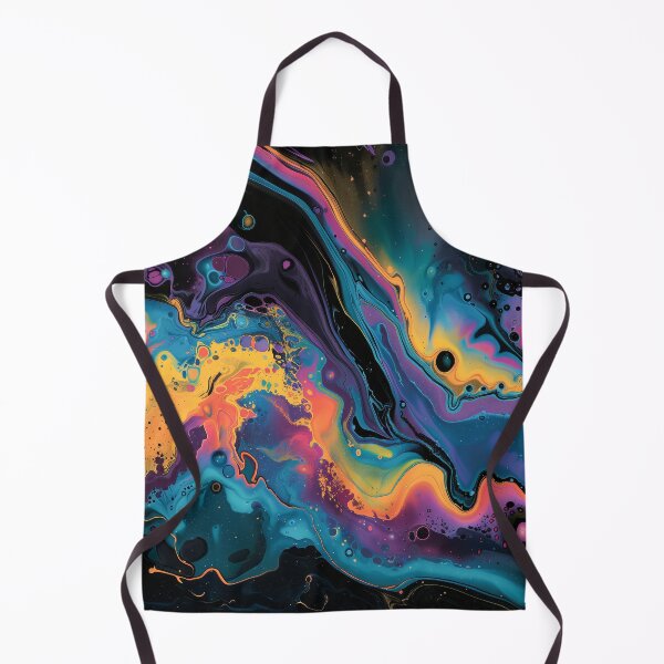 Aperçu de l'œuvre Fluid Psychedelic Art créée et vendue par AM-Fine-Designs.