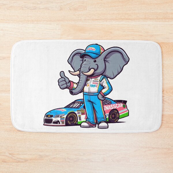 Artikelvorschau, Elephant Nascar-Fahrer entworfen und verkauft von LemuellTrends.