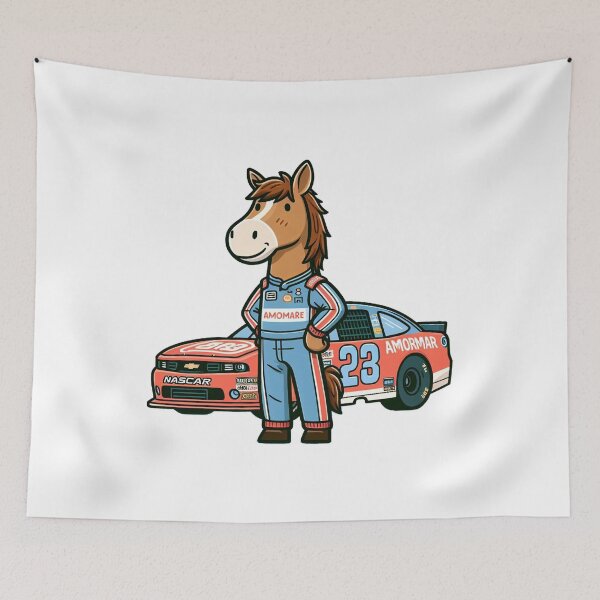 Aperçu de l'œuvre Pilote de cheval Nascar créée et vendue par LemuellTrends.