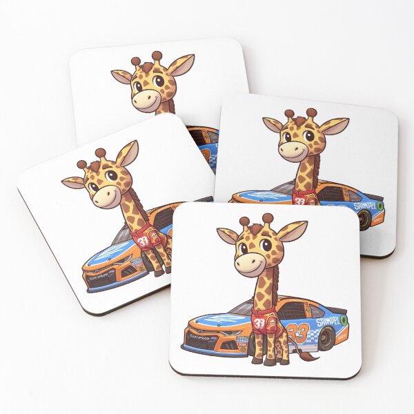 Item preview, Conductor de Nascar jirafa designed and sold by LemuellTrends.
