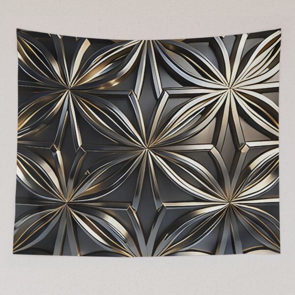 Item preview, silver art deco style 018 designed and sold by fleesphotos.