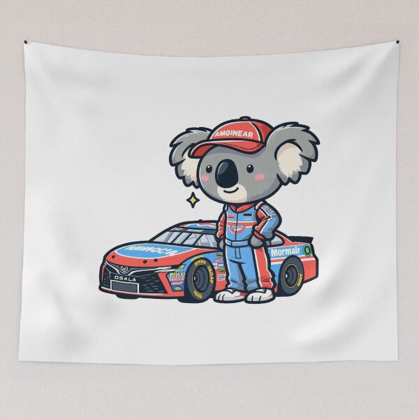 Item preview, Conductor Koala Nascar designed and sold by LemuellTrends.