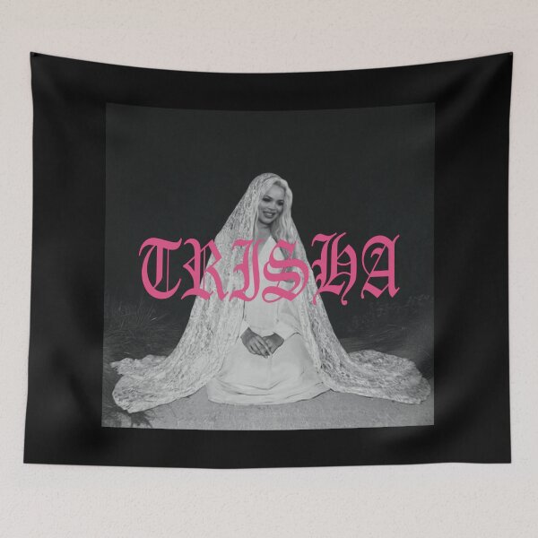 Item preview, Trisha Paytas Tropico B&W pink center text designed and sold by LDRsUglyChild.