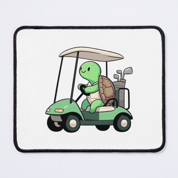 Item preview, Turtle In Golf Cart designed and sold by LemuellTrends.