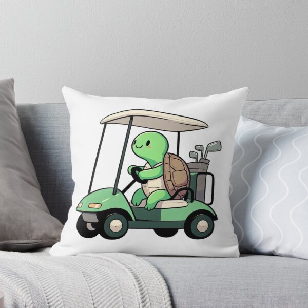 Item preview, Turtle In Golf Cart designed and sold by LemuellTrends.