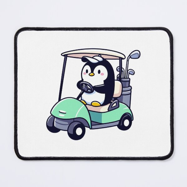 Item preview, Penguin In Golf Cart designed and sold by LemuellTrends.