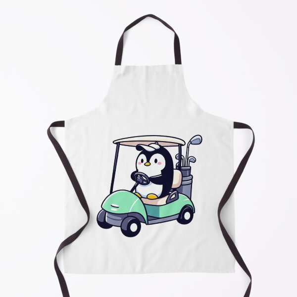 Item preview, Penguin In Golf Cart designed and sold by LemuellTrends.