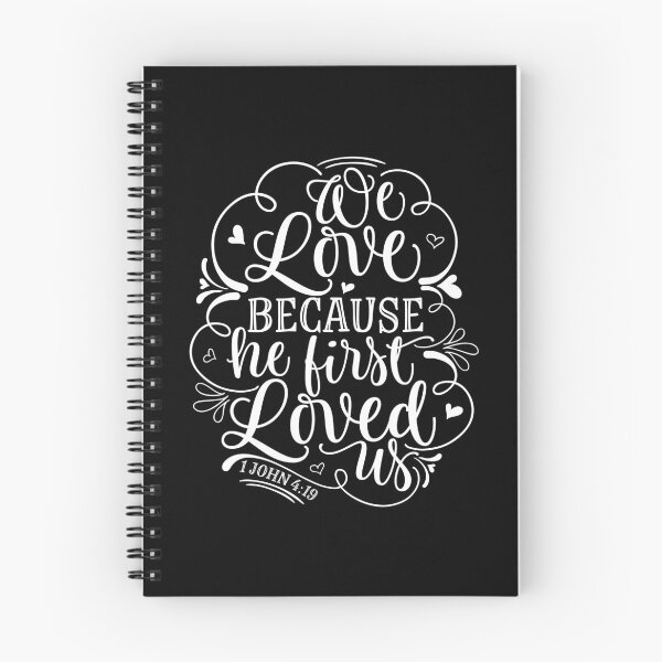Item preview, WE LOVE BECAUSE HE FIRST LOVED US designed and sold by Super3.