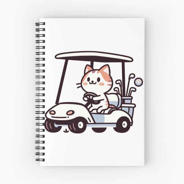 Item preview, Cat In Golf Cart designed and sold by LemuellTrends.