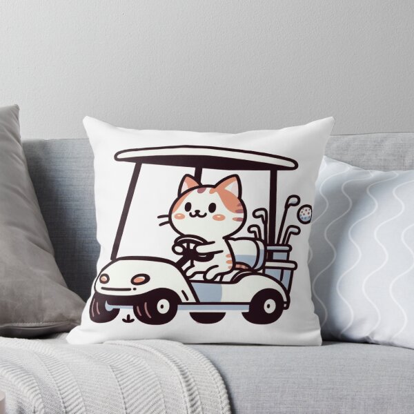 Item preview, Cat In Golf Cart designed and sold by LemuellTrends.